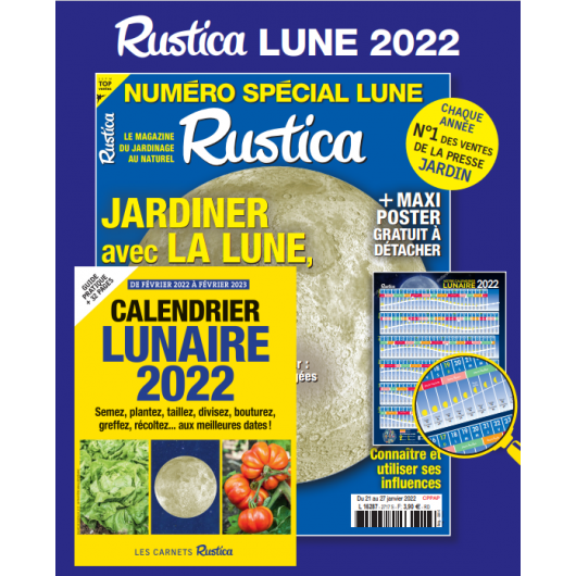 Calendrier Lunaire Rustica Decembre 2023 Rustica - Jardiner Avec La Lune 2022