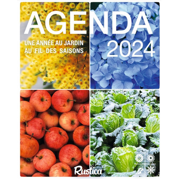 Agenda Jardin 2024 Rustica éditions - 24 pages : Calendriers