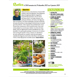 Rustica Pratique n°49 - Janvier/Février/Mars 2024 - Cultiver mieux pour  manger sain