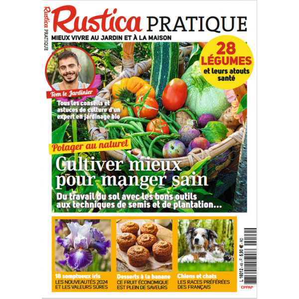 Calendrier mural fruits et légumes de saison 2024 Rustica éditions - 30 x  30 cm : Calendriers ÉDITIONS RUSTICA maison - botanic®