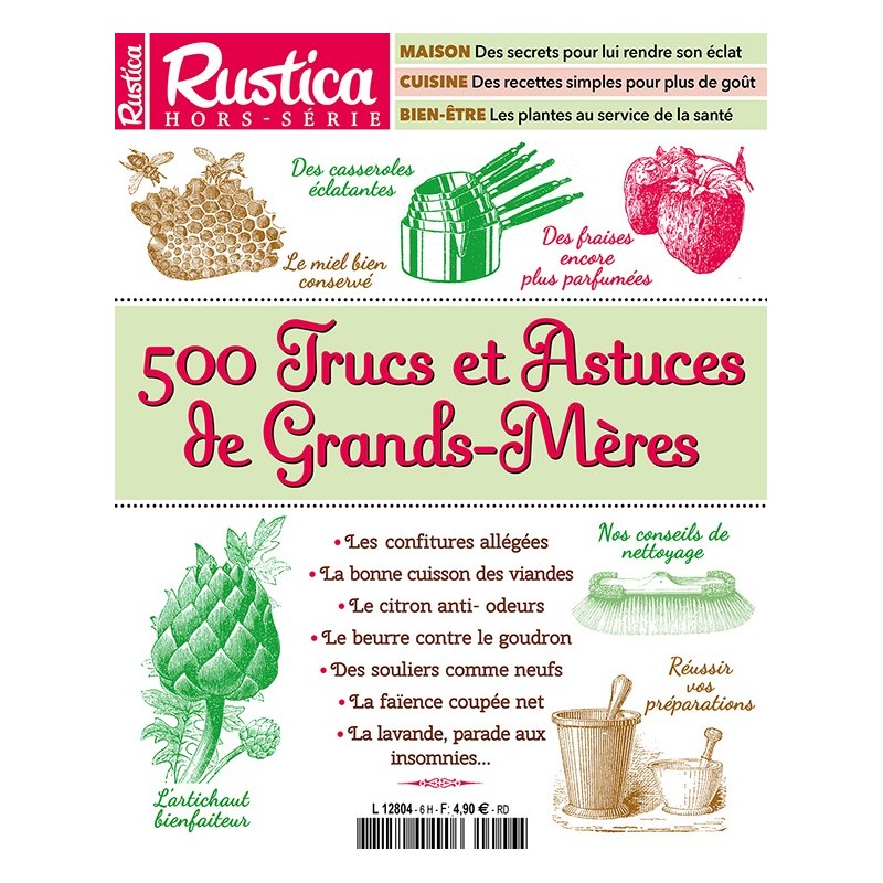 HORS SERIE RUSTICA - TRUCS ET ASTUCES DE GRANDS-MERES