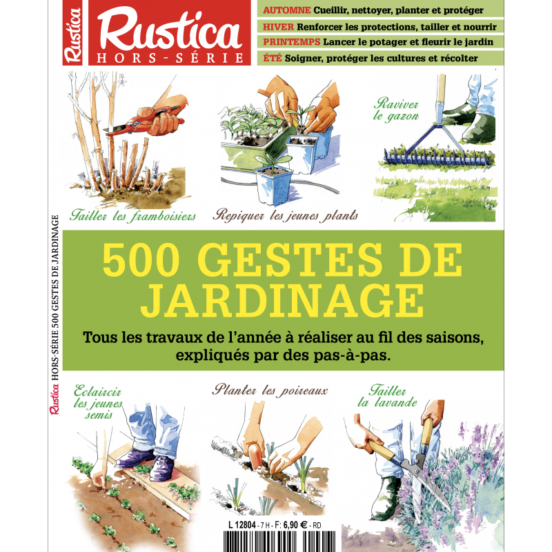 HORS-SERIE RUSTICA - 500 GESTES DE JARDINAGE HORS-SERIE RUSTICA - 500 GESTES DE JARDINAGE