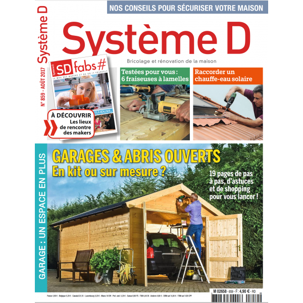 Système D n°859 (Août 2017)