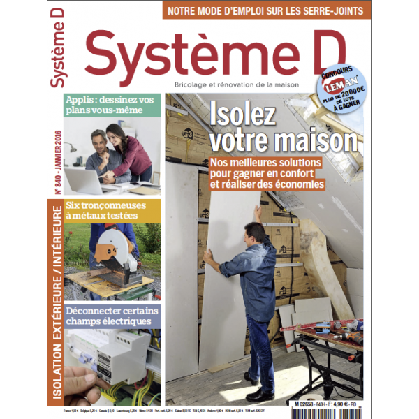 Système D n°840 (Janvier 2016)