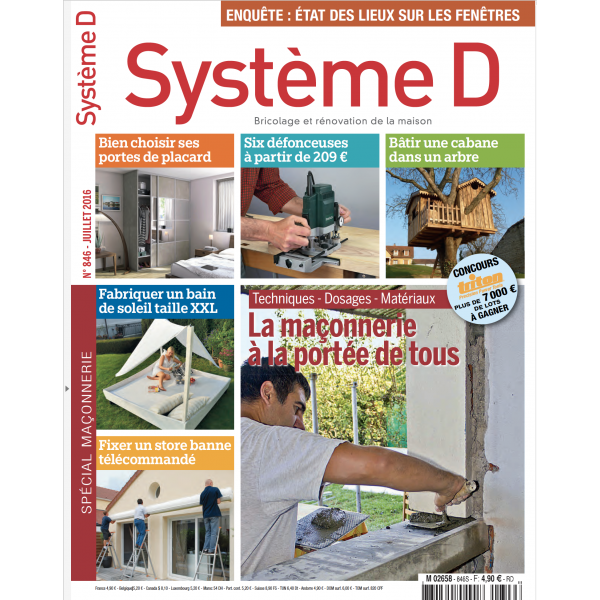 Système D n°846 (juillet 2016)