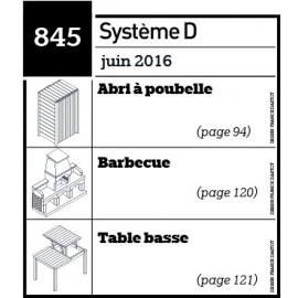 Abri à poubelle - Barbecue - Table basse