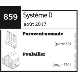 Paravent nomade + poulailler - Plan envoyé par courrier au format papier