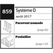 Paravent nomade + poulailler - Plan envoyé par courrier au format papier