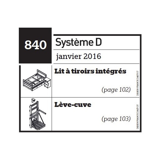 Jeu de la grenouille - Garde-manger cave à vin - Plan envoyé par courrier au format papier