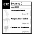 Escalier balancé - Pergola brise-soleil - Cabane sur échasses - Plan envoyé par courrier au format papier