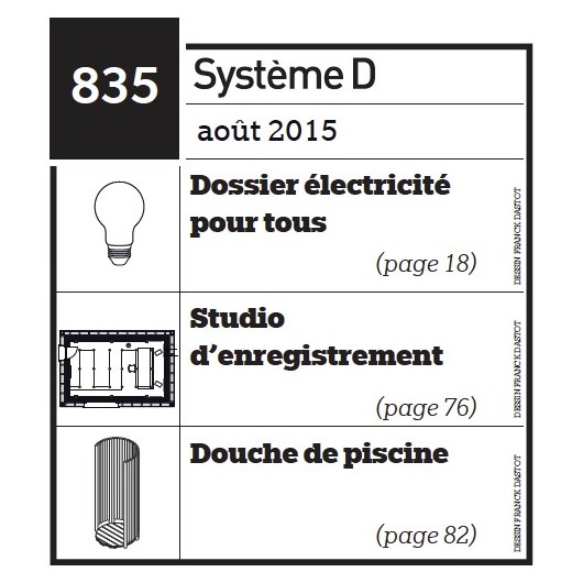 Dossier électricité pour tous - Studio d'enregistrement - douche de piscine - Plan envoyé par courrier au format papier Dossier électricité pour tous - Studio d'enregistrement - douche de piscine - Plan envoyé par courrier au format papier