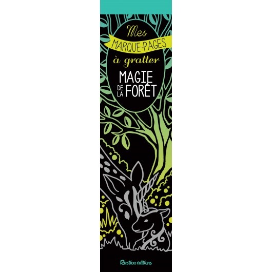 Mes marque-pages à gratter : Magie de la forêt Mes marque-pages à gratter : Magie de la forêt
