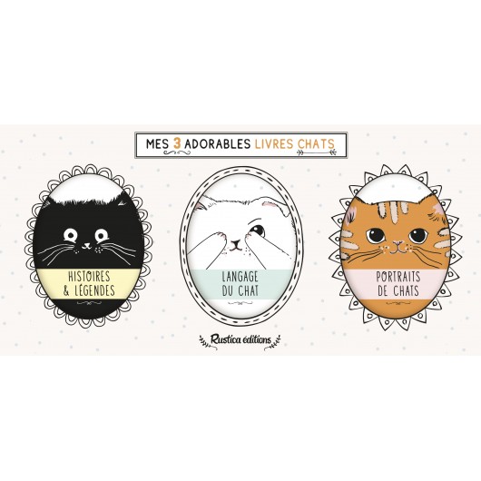 Mes 3 adorables livres chats Mes 3 adorables livres chats