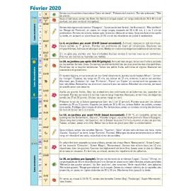 Rustica Special Lune Carnet Calendrier Lunaire Janvier 2020 rustica calendrier lunaire 2021
