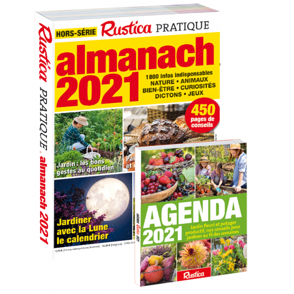 Almanach Rustica 2021 Agenda 2021 rustica calendrier 2021